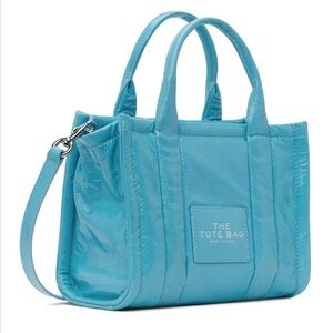 Marc Jacobs Shiny Crinkle Small Tote Bag